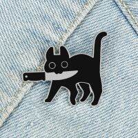 【DT】hot！ Punk Bite Brooches Gothic Cold Blooded Enamel Pin Denim Decoration Badges Jewelry