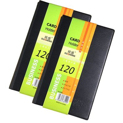 [COD] Ousheng Business 120 business card book thin office factory direct sales