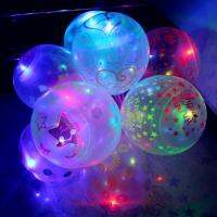 Cheapest# 1pc Luminous Latex Balloon 12-inch LED Decorative Balloon for Evening Party Christmas New Year Style:Transparent mixed color【Ready Stock】