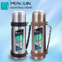 กระบอกน้ำร้อน กระบอกน้ำเย็น กระบอกน้ำพกพา กระบอกน้ำดื่ม ขนาด1200ml Penguin stainless steel กระบอกน้ำร้อนเย็น กระบอกน้ำเก็บอุณหภูมิ กระบอกน้ำ 1200ml