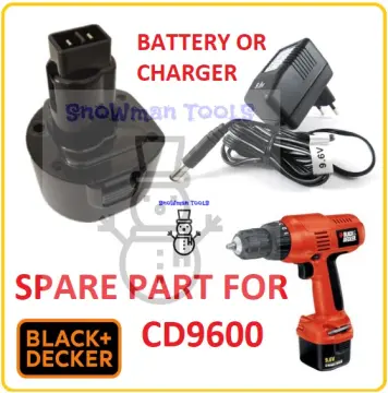 9.6V-18V 1.5ah Replacement Battery Charger for Black & Decker