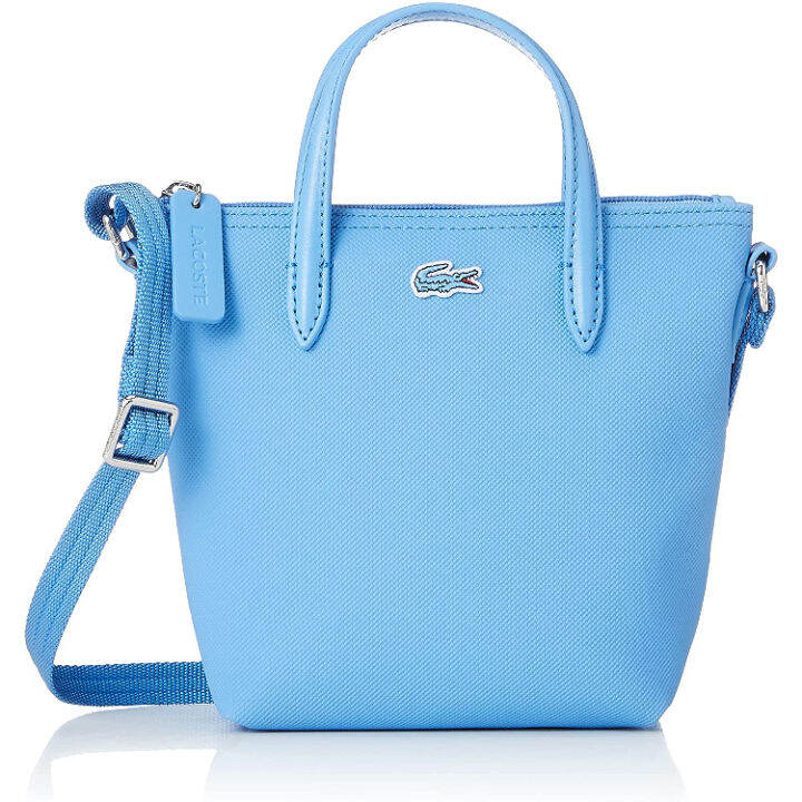 Original Lacoste Women's L.12.12 Concept Petit Piqué Coated Canvas Mini