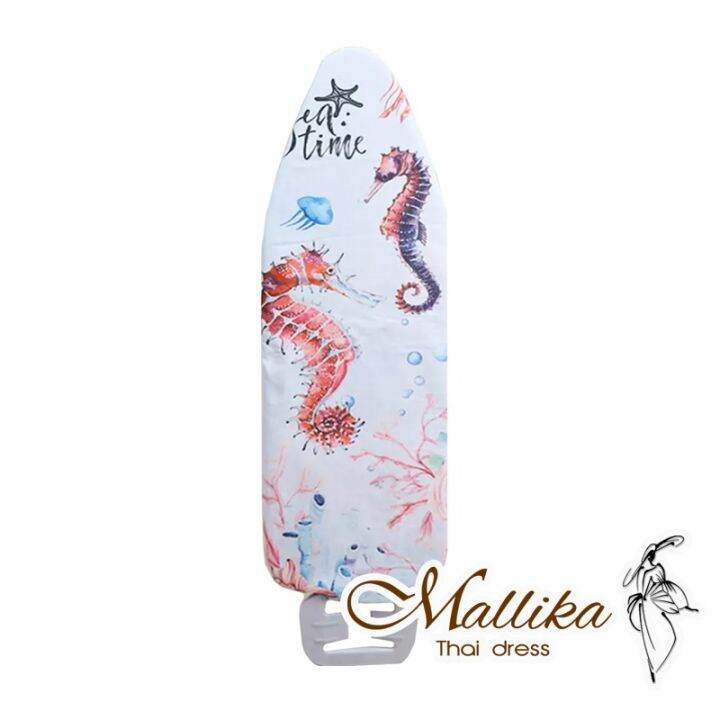 mallika-thaidress-140-50cm-ironing-board-cover-resist-scorching-and-printed-ironing-board-cover-protective-non-slip