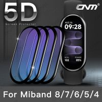 ✖☁卍 Folia 5D do Xiaomi Mi Band 8 7 6 5 4 osłona ekranu chroniąca przed zarysowaniem dla Mi Band8 Miband8 akcesoria ochronne (nie szkło)