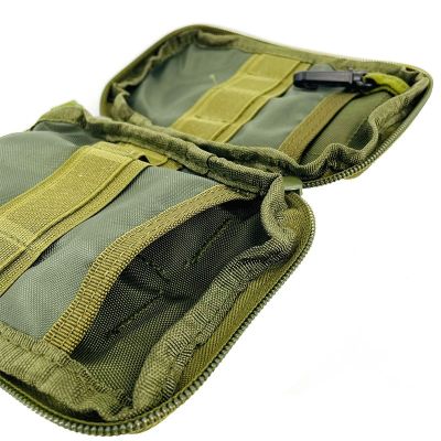 ：“{—— Military EDC Molle Pouch Mesh Tools Accessory Pouches 1000D Nylon Tactical Waist Hunting Bags Outdoor Flashlight Magazine Pocket