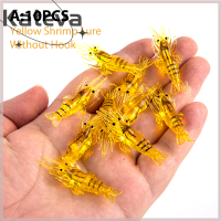 [Kateva] COD 10pcs 4cm เทียมอ่อนกุ้งล่อหนอนสำหรับตกปลาเหยื่อเบ็ด crankbait lures