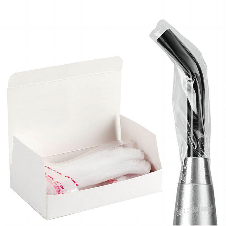 200pcs/box Disposable Plastic LED Curing Light Guide Cover Dental Light