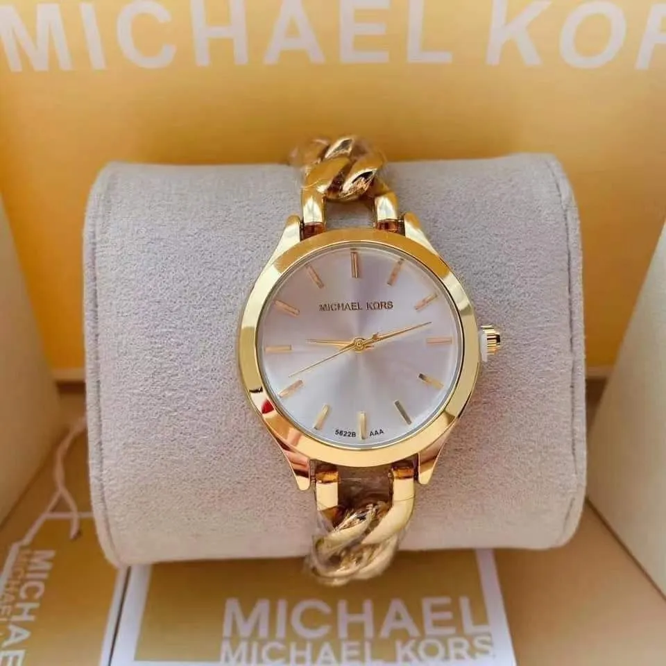 Michael Kors MK Twisted Watch Lady for Women Accessories watch Stainless  Fashion Runaway Chain Watch watches | Lazada PH