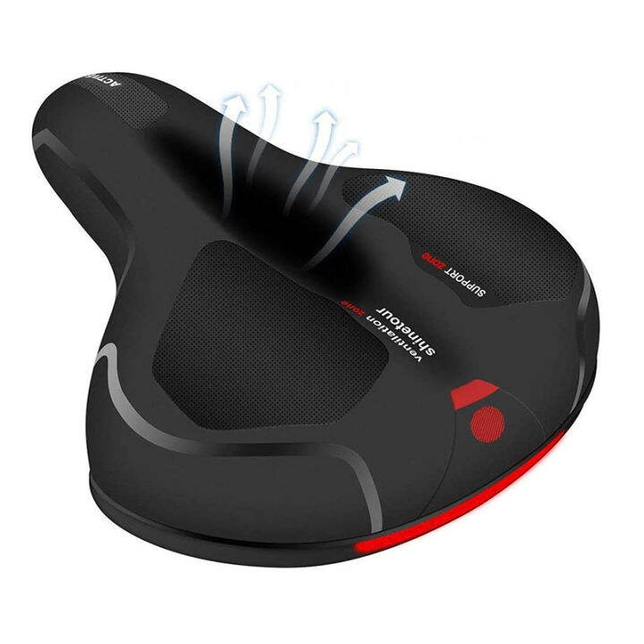 Bike Seat, Most Comfortable Bicycle Seat Memory Foam Waterproof Bicycle