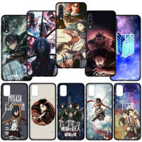 ซิลิโคน อ่อนนุ่ม I177 EC1 Anime Attack On Titan Eren Levi ปก เคสโทรศัพท์ หรับ Samsung Galaxy A52 A12 A11 A31 A71 A51 A21S A50 A10 A20 A30 A20S A30S A50S A10S A70 A02S M02 A02 A32 4G 5G A03S A52S A04 Phone Casing