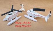 Máy bay mô hình Tomica - Máy bay trực thăng Thomas màu trắng