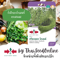 GGEW เมล็ดพันธุ์ซฟ ถั่วฝักยาวเขียวดกโกลด์ 100เมล็ด ตราศรแดง