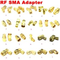 1 pcs Free Shipping SMA to SMA Connector male female RP SMA to SMA male RPSMA Straight Right angle 3 way L RF adapter Converter