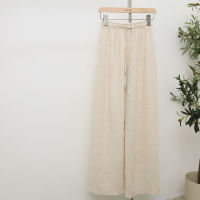 avocado กางเกงขายาว กางเกงลินิน รุ่น Pura linen pants (avocado.simplewear)