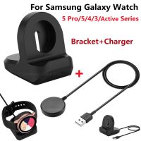 ◘♝ 1M USB Charger Cable For Samsung Galaxy Watch 5 Pro 5 4 3 Universal Bracket Smartwatch Charging Stand For Active 3 2 Dock Holder