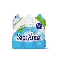 (3 ลัง=18 ขวด)Sant Anna Still Mineral Natural Water 1L. ซานตาน่า น้ำแร่ธรรมชาติ 1 ลิตร