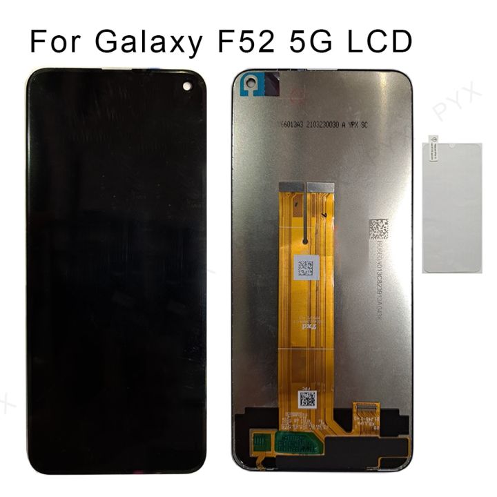 ทดสอบสำหรับ Samsung Galaxy F52 5G สัมผัสหน้าจอ LCD หน้าจอดิจิตอลสำหรับ Samsung F52 5G จอแสดงผล A52 5G SM-E5260 Touch Panle แก้ว