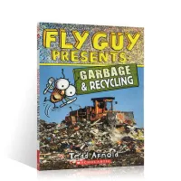 เด็กหนังสือการ์ตูนยอดนิยม Fly Guy Presents: ขยะและรีไซเคิลระบายสีหนังสือภาพกิจกรรมภาษาอังกฤษสำหรับเด็ก