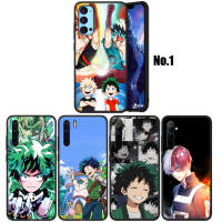 WA50 My Hero Academia izuku อ่อนนุ่ม Fashion ซิลิโคน Trend Phone เคสโทรศัพท์ ปก หรับ Realme XT X2 A5 2 3 5 5S 5i 6 6i 7 7i 8 8S 8i 9 9i Pro Plus X Lite