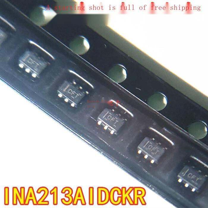 10pcs-ina213aidckr-silk-screen-cft-ใหม่-original-sc-70-6แรงดันขาออก-current-shunt-monitoring