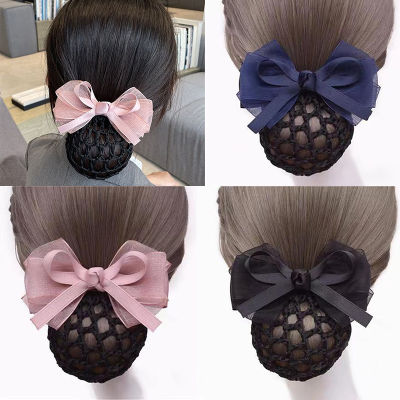 Korean bow professional headdress nurse bank stewardess Hotel hairpin temperament hair accessories
