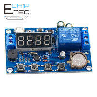 นาฬิกาควบคุมสวิทช์ Delay Timer Controller พร้อม Buzzer Alarm 12V 24V 48V 60V DC 5V LED ดิจิตอลรีเลย์โมดูล