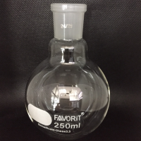 Flat Bottom Flask 250 ml. (ขวดก้นแบน) Joint 24/29 Favorit