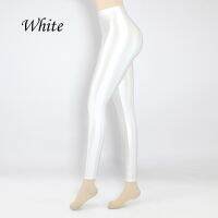 [HOT HULXOIQQQEWV 573] ร้อนขายสตรีเงา Leggings หญิงสีทึบที่ไร้รอยต่อผอมบางเต็มข้อเท้าความยาว Leggings ยืดหยุ่นกางเกงกางเกง