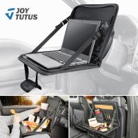 Universal Car Work Table Holder Foldable Laptop Bag Auto Steering Wheel Multifunction Table Food Tray 36-40cm Car Accessories