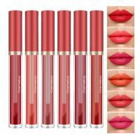 Lip Gloss Non-Stick Cup Set of 6 Non-Sticky and Quick Drying Lip Stain Gloss Teen Girls Lip Makeups for Home Working Traveling Party Dating Gathering judicious