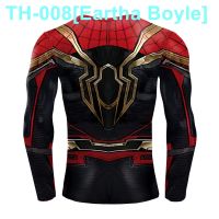 ☬㍿ Eartha Boyle The new diffuse wei superhero spider-man spiderman cosplay suit conjoined tight T-shirt suit men and women sports clothes