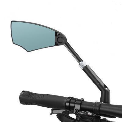 12ชิ้นป้องกันแสงสะท้อนจักรยานกระจกมองหลังกล้องส่องทางไกล360ปรับ H Andlebar กระจกมองหลัง MTB E-จักรยานสกูตเตอร์ชิ้นส่วน
