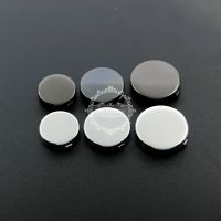 【CW】 SilverGun Black Round Cuff Button Cover Links for Wedding Formal Shirt 6600086