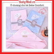 Ủ choàng, khăn trùm đầu Bebe Comfort thêu hình đám mây cho bé Babymall.vn