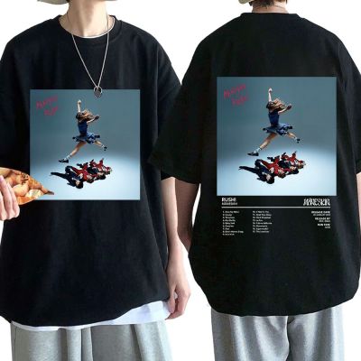 Italian Rock Band Maneskin T-shirt 2023 New Music Album Rush Graphic T-shirts Men Womens Vintage Hip Hop Oversized Tee Shirt