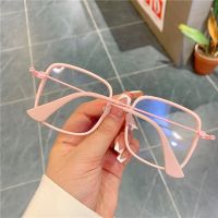 Square Blue Light Blocking Glasses Man and Women Pink Wine Black Square Frame Eyeglasses Fashion Vision Spectacles Wholesale Fashion glasses