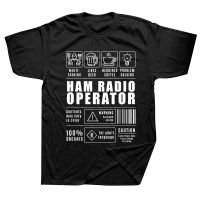 Funny Ham Amateur Radio T Shirts Graphic Cotton Streetwear Short Sleeve Birthday Gifts Summer Style T shirt Mens Clothing XS-6XL