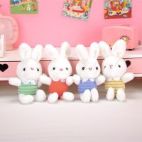 Cute Stuffed Animal Doll Plush Key Bag Pendant Rabbit Keychain Fluffy Ornament