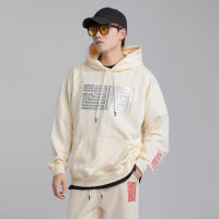 Nine-Fold Official Seal Embroidered Fashion Brand National Fashion Chinese Style Autumn And Winter Loose Large Size Cotton Hooded Sweater Mens Couple Wear