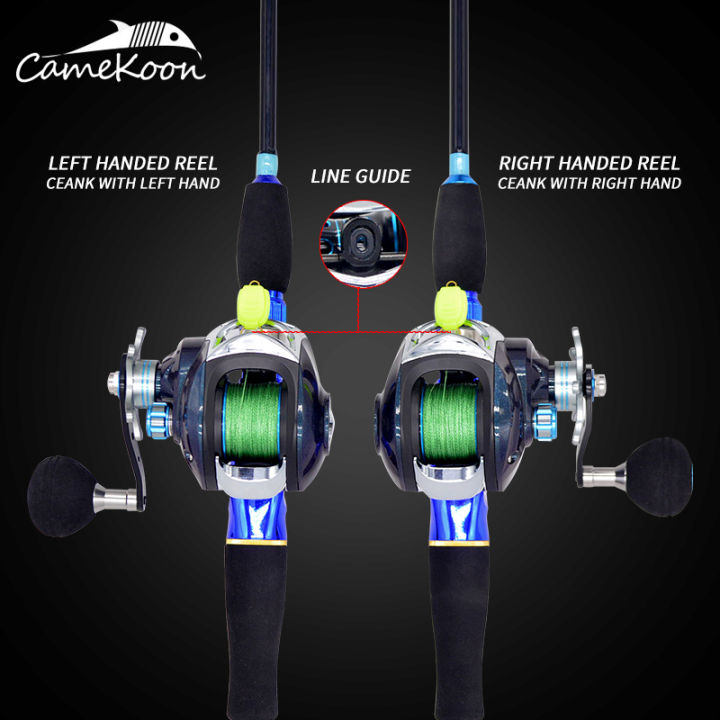 camekoon-baitcast-fishing-reel-7-1-1-gear-ratio-magnetic-brake-system-baitcasting-fishing-reel-with-pe-line-3-120m