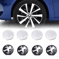 4Pcs/Set 60MM Car Wheel Center Cover For Peugeot Logo 307 408 207 205 206 407 107 308 4008 507 508 5008 301 Hub Cap Accessories