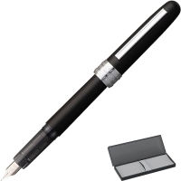 Platinum Fountain Pen Fountain Pen Plaisir Black Mist Fine Point PGB-1500#1-2 Brand: Platinum Pen
