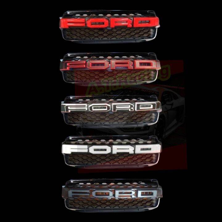 กระจังหน้า หน้ากระจัง รุ่น XL/XL+ มีไม่ไฟ LED 3 จุด รุ่น ฟอร์ด เรนเจอร์ ...