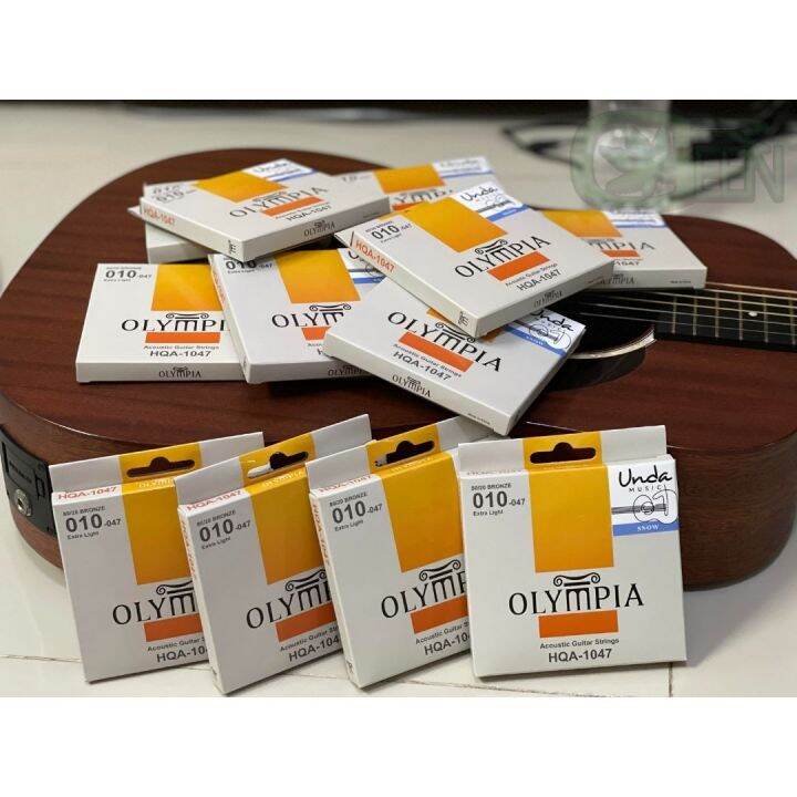 สายกีตาร์โปร่ง-olympia-snow-รุ่นอัพเกรด-ไม่มีของเรียนแบบ-ของแท้-เบอร์10-ส่งฟรีมีปลายทาง