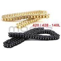 Newprodectscoming 420/428 Chain 140 Links Heavey Duty Drive Link For Minimoto 150cc 125cc 110cc 140cc ATV Dirt Pit Bike Scooter Gokart