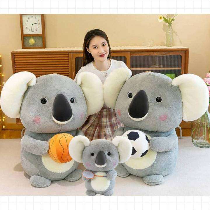 koala-sports-plush-toy-stuffed-cloth-doll-large-pillow-home-kids-decor-gift