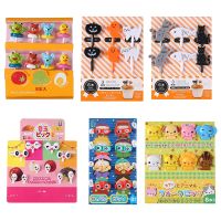 New Animal Fruit Fork Castle Fruit Food Picks Bento Box Picks Cartoon Animal Food Toothpicks Bento Box Accessories
