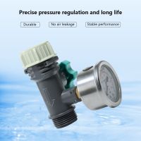 Automatic  Water Pressure Regulator Switch Digital  Adjustable Water Reducing Valve with Gauge Meter Durable  Water Valve Faucet Valves