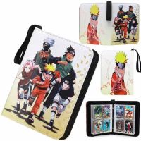 Naruto Card Book Anime Cartoon Card Album Zipper Leather Children Collection Game Toy Holder Binder Album 9Grid 50Page 900Pcs