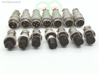 ◈ 1set GX16 16mm Connector 2pin 3pin 4pin 5pin 6pin 7pin 8pin 9pin 10pin Male Female Aviation Socket Plug Inline adapter